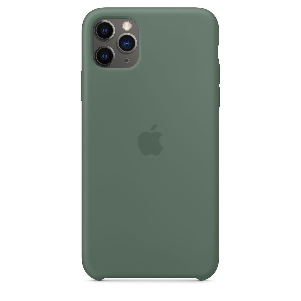 iPhone 11 Pro Max Silicone Case - Pine Green ( Chính hãng Apple ) Full Box