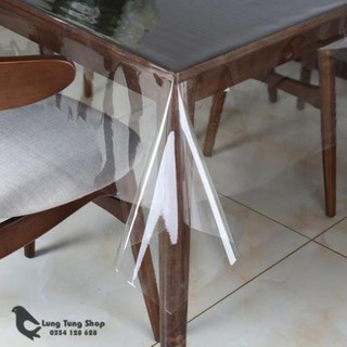 Khăn trải bàn trong suốt - Tấm nhựa trải bàn tròn và bàn vuông