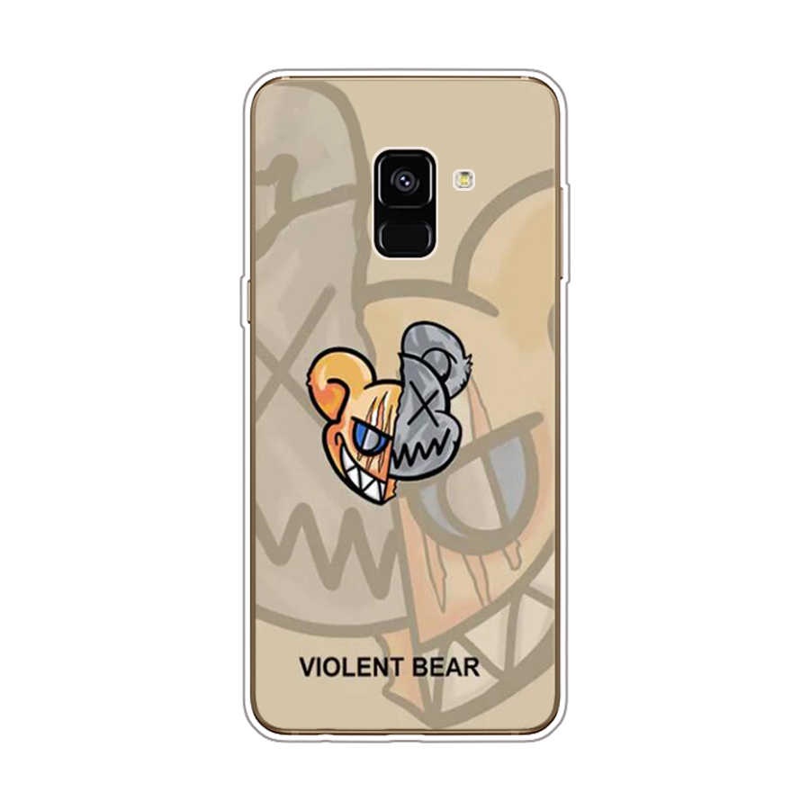 Ốp Điện Thoại TPU Dẻo In Họa Tiết Độc Đáo Thời Trang Cho Samsung Galaxy A8 plus 2018 A6 2018 plus