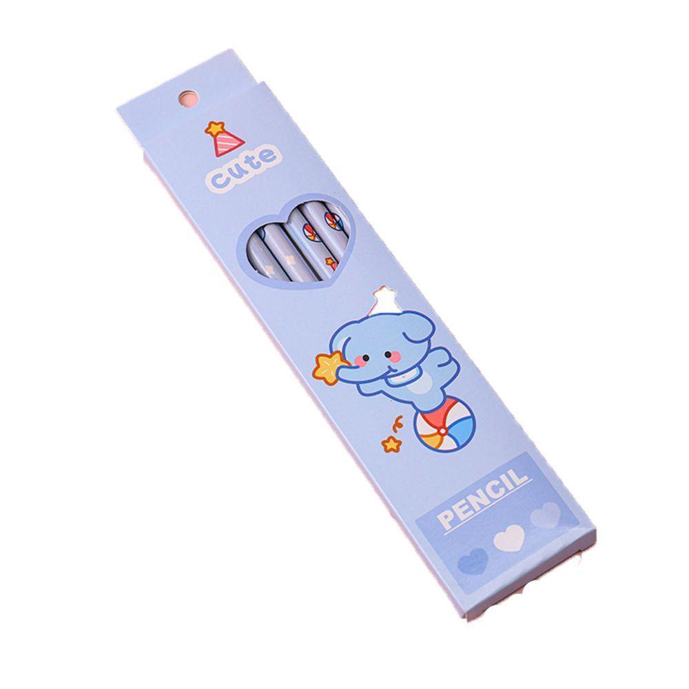 CLEOES Set 6 Bút Chì Họa Tiết Hoạt Hình Đáng Yêu