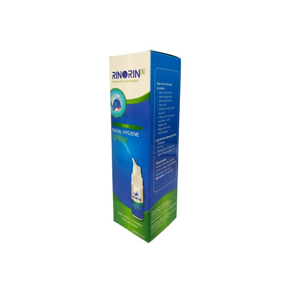 Xịt rửa mũi xoang Rinorin Spray 70ml giảm nghẹt mũi, sổ mũi bảo vệ niêm mạc mũi - Minh Tiến Phát