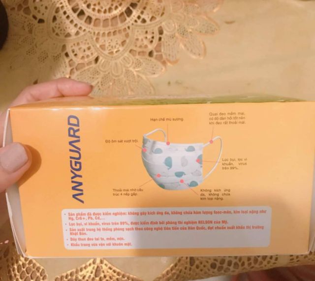 Khẩu trang trẻ em Anyguard | BigBuy360 - bigbuy360.vn