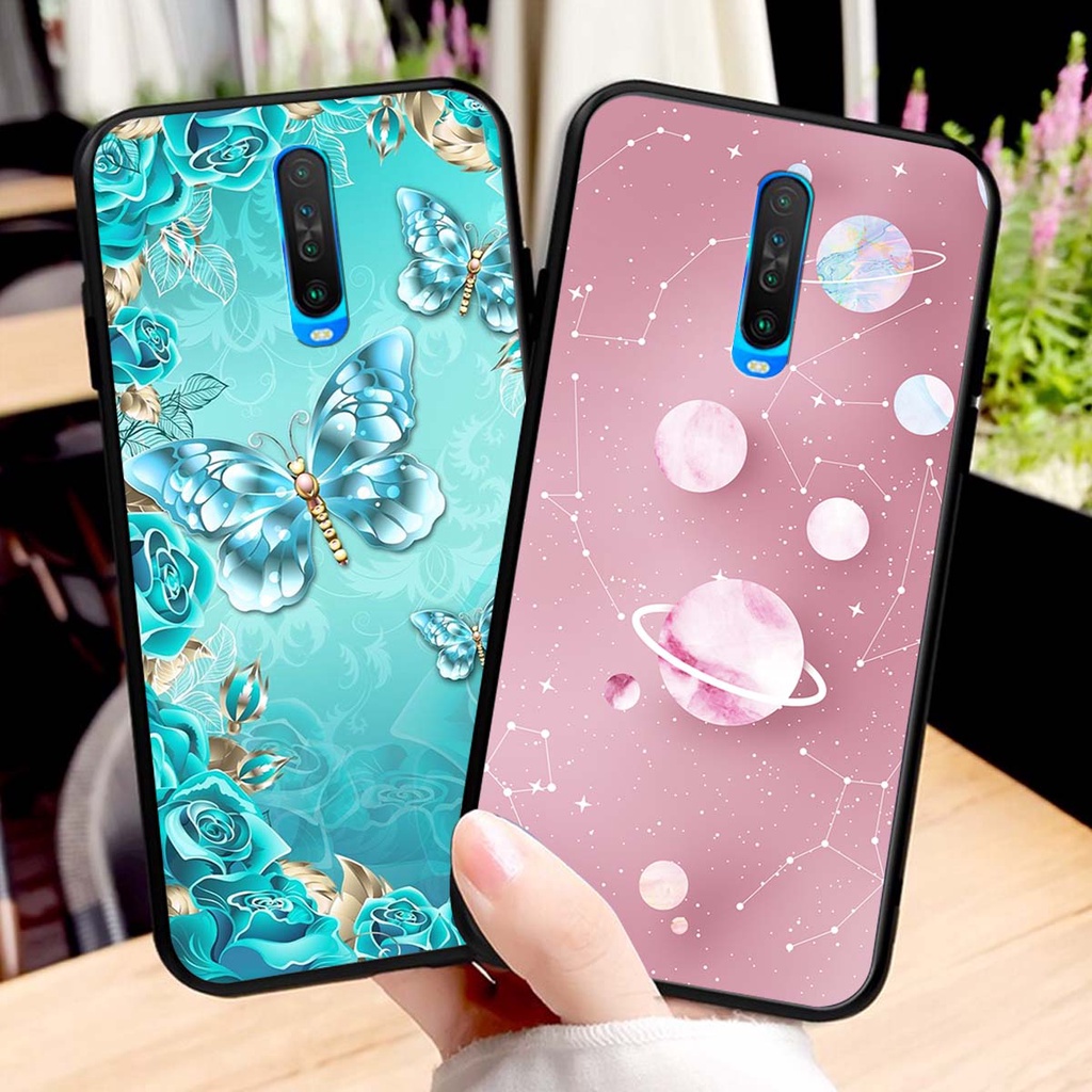 Ốp lưng Xiaomi REDMI K30 in hình hoa xinh xắn, hiện đại , thời trang ,phong cách