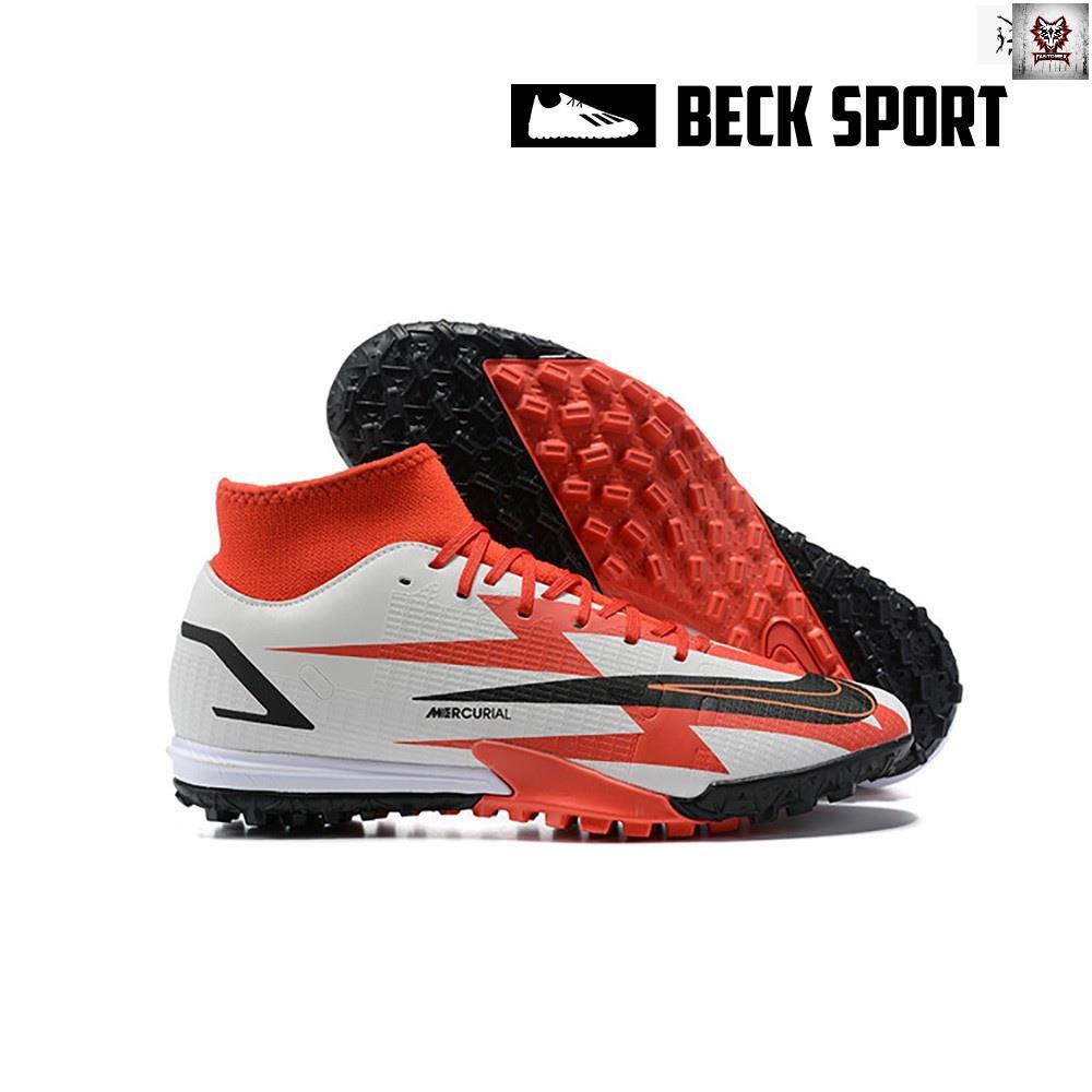 HOT. Giày Bóng Đá Mercurial CR7 Euro Superfly 8 Academy Cổ Cao TF Chất