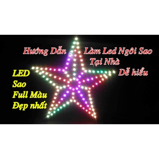 Combo Linh Kiện Led Ngôi Sao Full Màu LED 1903 làm ngay tại nhà Giá hợp lý