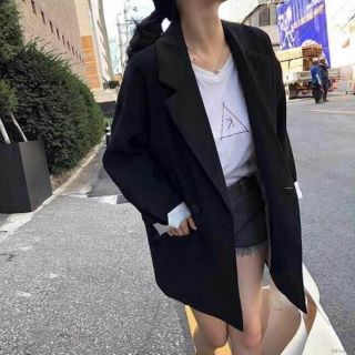 [PASS]Áo blazer dáng rộng cho nữ