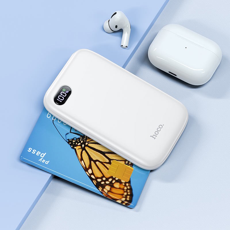 PIN SẠC DỰ PHÒNG HOCO Q2 10.000 MAH PD 20W QC 3.0 Dành cho điện thoại iPhone iP Huawei Samsung Oppo Realme