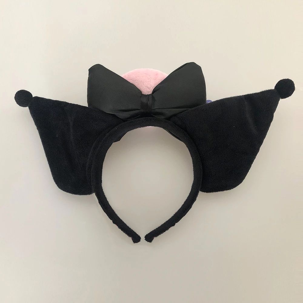Băng Đô Cài Tóc Hóa Trang Halloween Bằng Vải Lông Mềm Nhiều Màu Dễ Thương