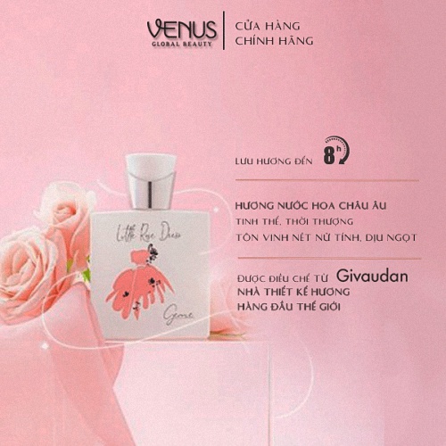 Nước hoa nữ Gennie Little Rose Dress của Laura Anne - Dầu thơm nữ CHÍNH HÃNG, THƠM LÂU