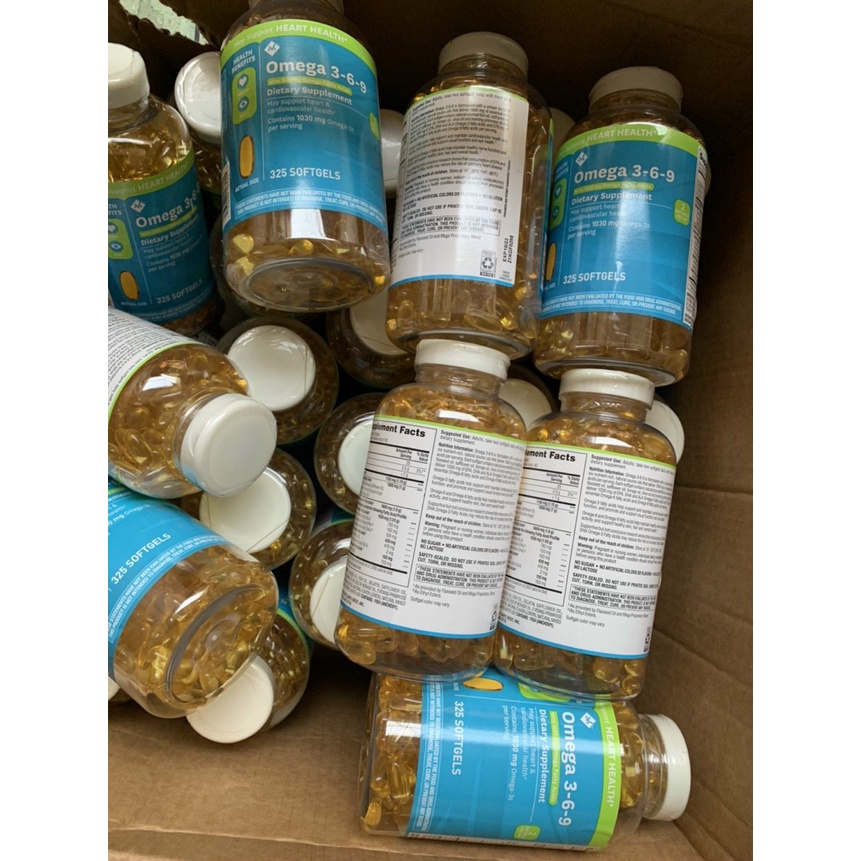 Viên uống Omega 369 Của Mỹ 325 viên