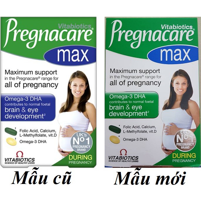 Vitamin Bầu Pregnacare Max Anh - Hộp 84 viên