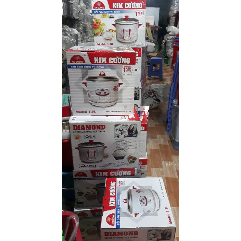 Nồi cơm điện Kim Cương nhỏ