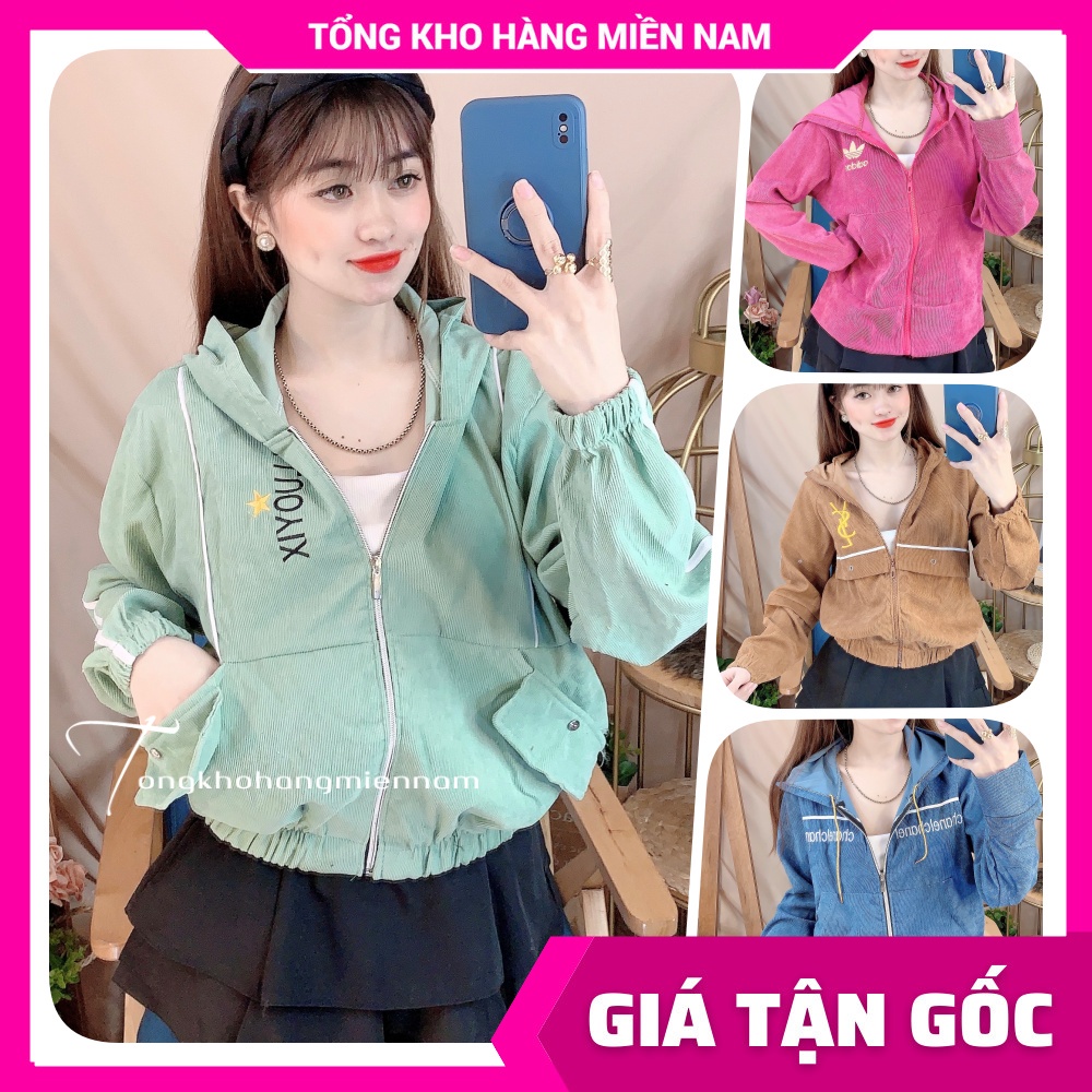 ÁO KHOÁC KAKI NHUNG TĂM CỰC ĐẸP TP41.17 TP116