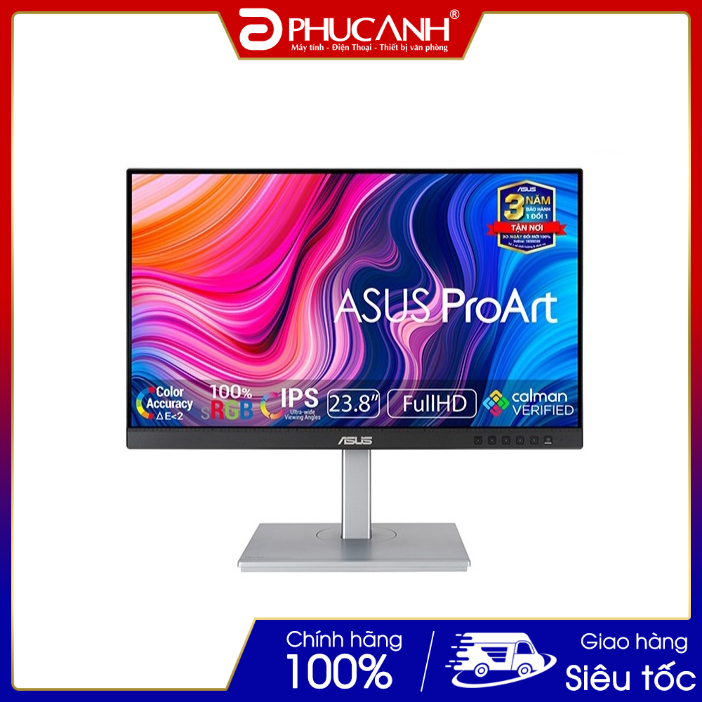 [Rẻ vô địch] Màn hình Đồ họa Asus ProArt Display PA247CV 23.8Inch IPS Tích hợp Loa (Bảo hành Hãng 36 tháng)