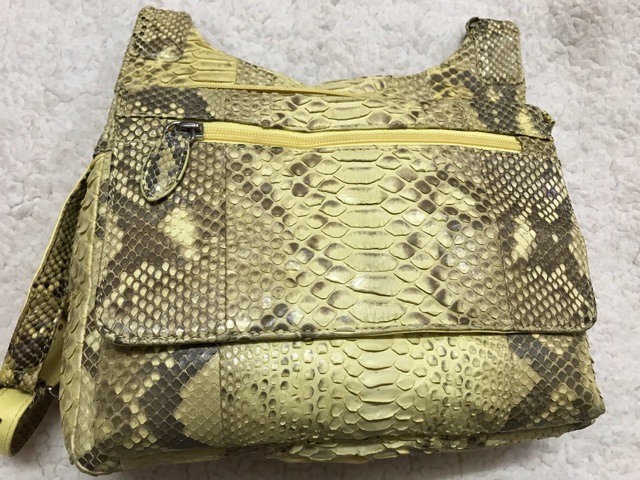 Túi da trăn thật 2hand