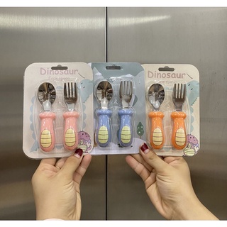 Set thìa dĩa khủnglong hàng inox 304 cao cấp