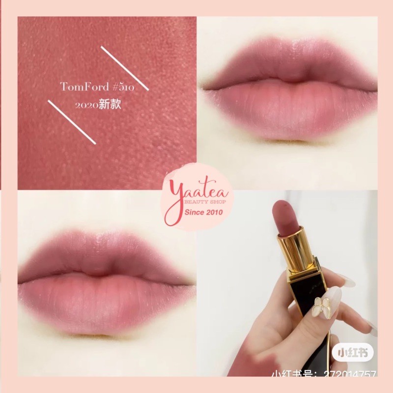 Son Tom Ford vỏ đen chính hãng