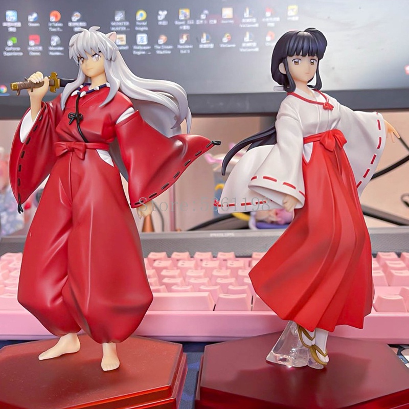Mô Hình Nhân Vật Inuyasha Sesshomaru Kikyou Kagome 18CM Bằng PVC