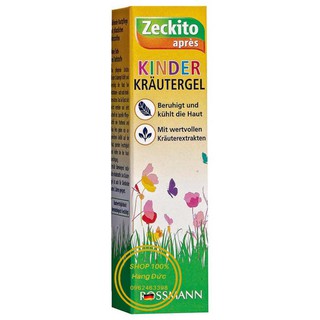 Kem trị muỗi đốt và côn trùng cắn zeckito apres kinder - hàng đức 100%