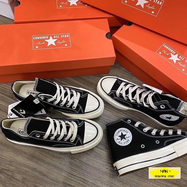 (Sale sốc + full box + quà tặng) Giày thể thao Converse 1970s higt cao cổ dành cho sinh viên học sinh