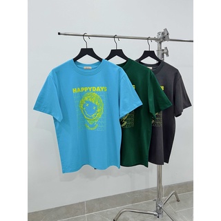 Áo thun tay lửng form oversize | Happy Days Tee | Secodee