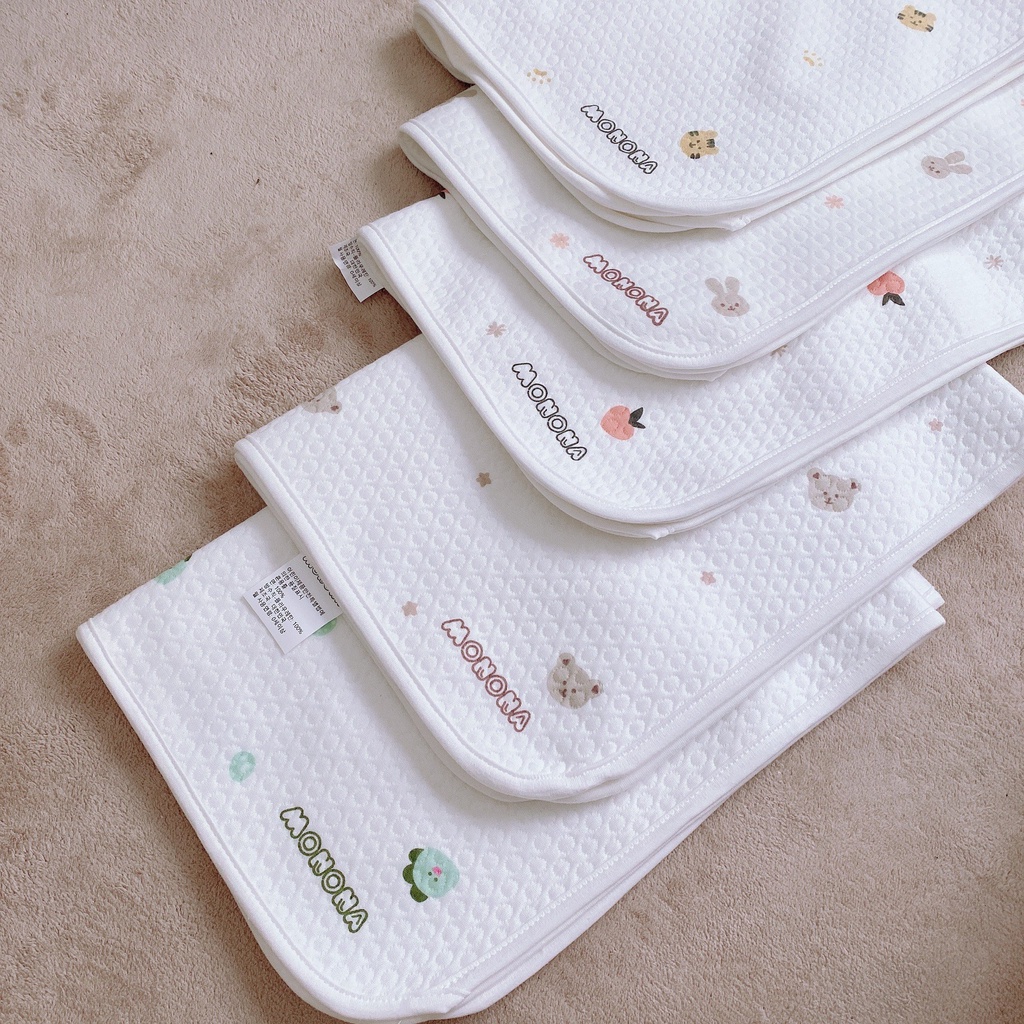 Miếng lót chống thấm cho em bé bề mặt ORGANIC  MONONA  50x70cm