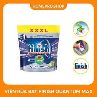 Viên rửa bát finish quantum max xxxl 60 viên