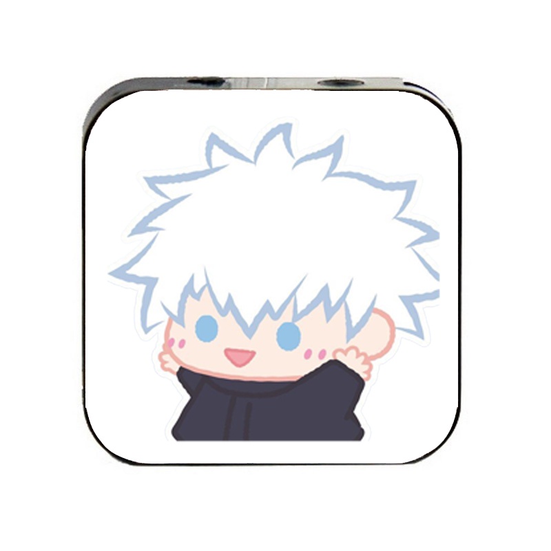 Máy nghe nhạc mp3 JUJUTSU KAISEN VER TẬP THỂ DỤC cầm tay mini tặng tai nghe dây cắm có mic &amp; dây sạc game anime chibi