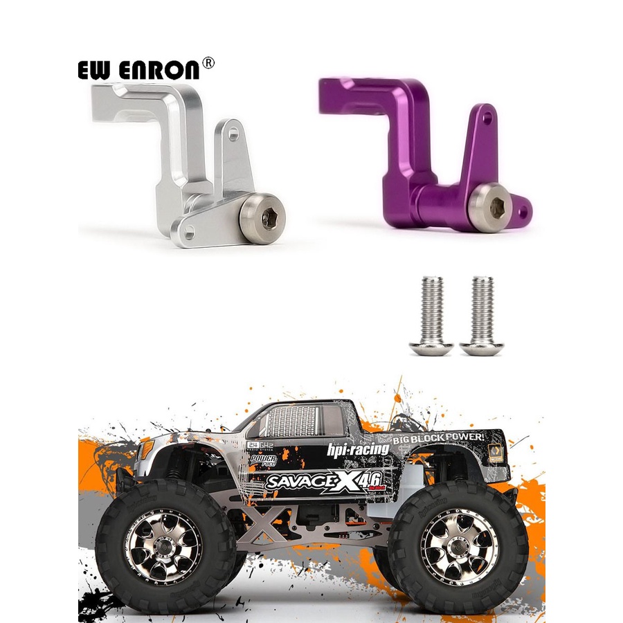 Bộ 1Set Đèn 1Set Thiết Kế Mới Cao Cấp Thời Trang #85058 #Phụ Kiện Nối Tay Ga Bằng Nhôm 85051 Cho Xe Điều Khiển Từ Xa HPI 1 / 8 Savage X XL 5SC 4.1 25 SS 4.6 5.9 2.4 HP STD