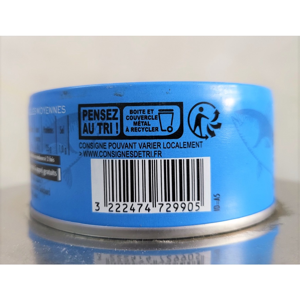 [Hộp 160g – NGUYÊN CON] CÁ NGỪ NGÂM DẦU Ô LIU NGUYÊN CHẤT [Ivory Coast] CSN Tuna in Extra Virgin Olive Oil