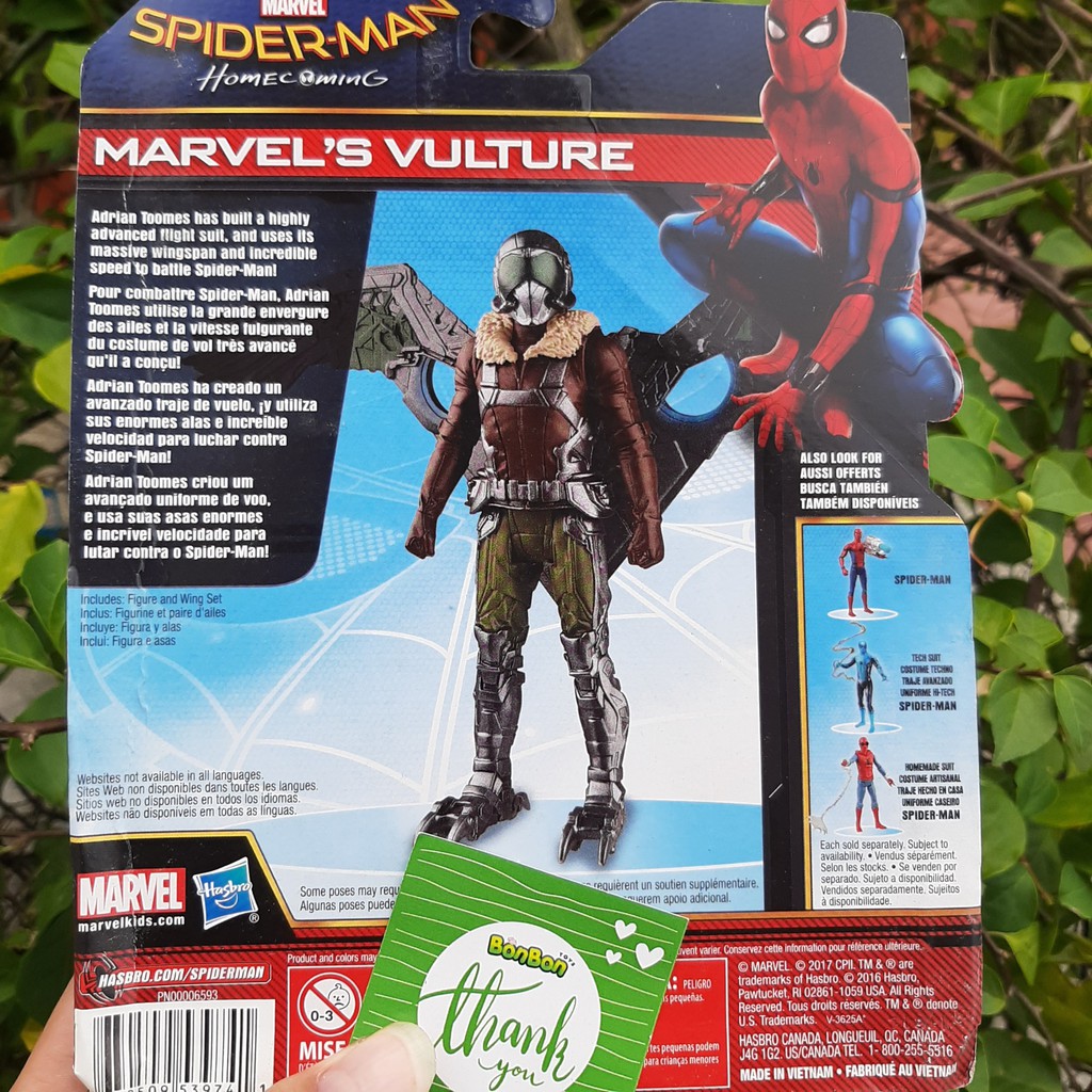 Mô hình người nhện Spider Man chủ đề mùa đông - chính hãng