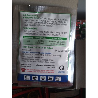 viroval 50wp Đặt trị nấm bồ hóng (khói đèn) thanh long