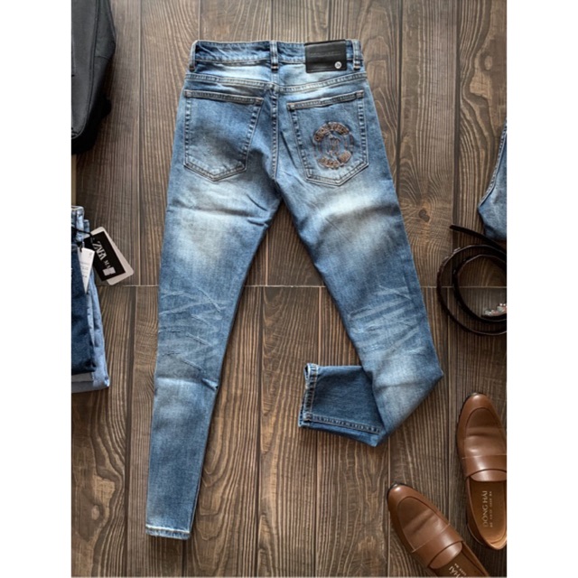Quần jean nam ống côn hàng xuất khẩu cao cấp | BigBuy360 - bigbuy360.vn