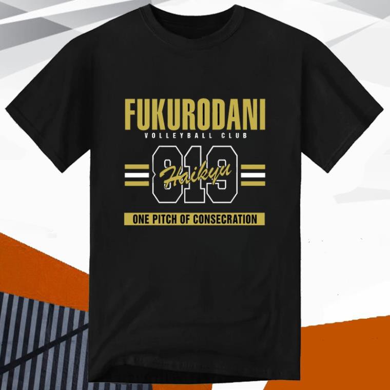 🔥XẢ LỖ🔥 Áo thun Haikyuu! Vua Bóng Chuyền CLUB màu đen