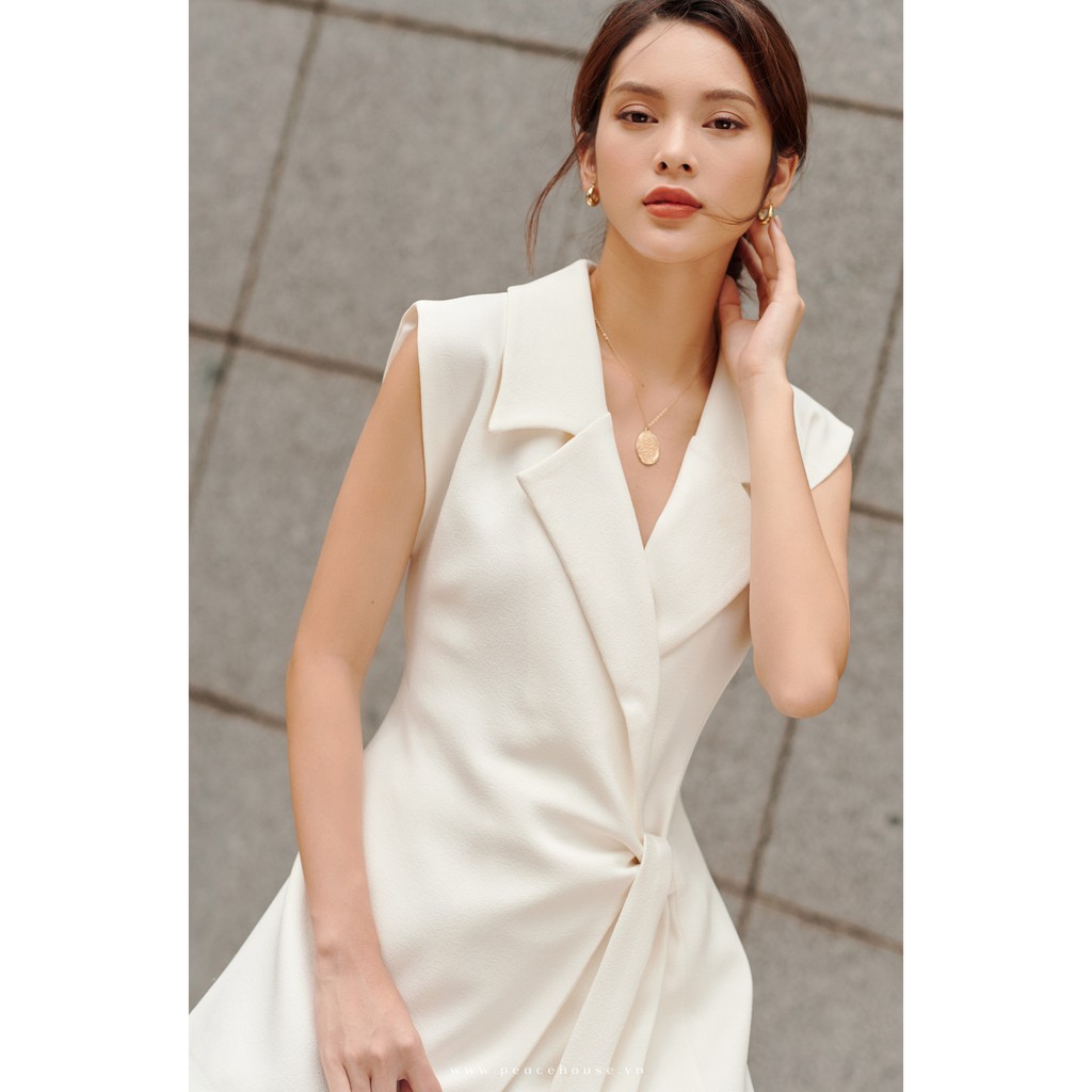 [Mã FAGREEN245 giảm 10% tối đa 30K đơn 99K] Đầm vest buộc dây , Peace House Clothing | BigBuy360 - bigbuy360.vn