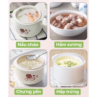 Nồi nấu cháo Bear đa năng cho bé