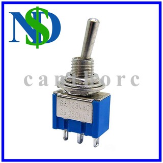 Công tắc gạt mts-103 on/off 3 chân 6A / 125V 3A / 250V