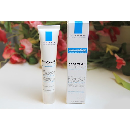 Kem mụn La Roche-Posay Effaclar Duo-Kem La-Roche Posay Effaclar Duo+ giảm mụn và vết Thâm 40ml