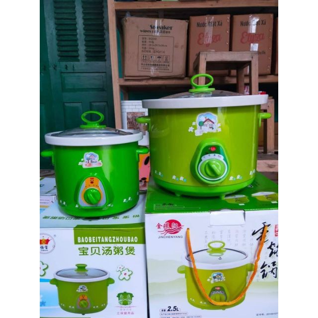 Nồi hầm cháo, kho cá chậm loại to 2,5 lít