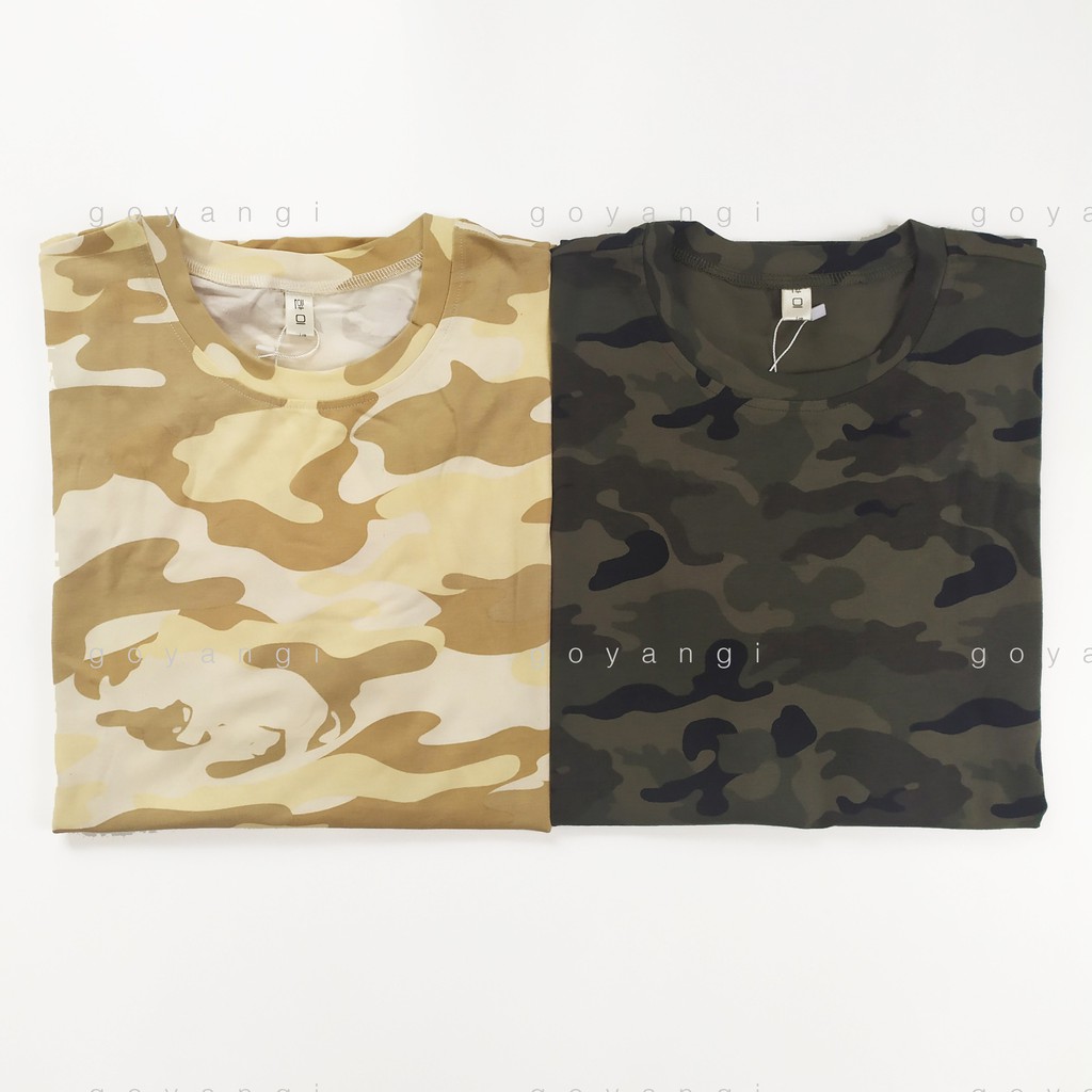 Áo thun camo tee oversize