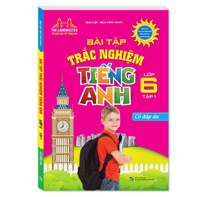 Sách - Bài tập trắc nghiệm tiếng Anh lớp 6 tập 1