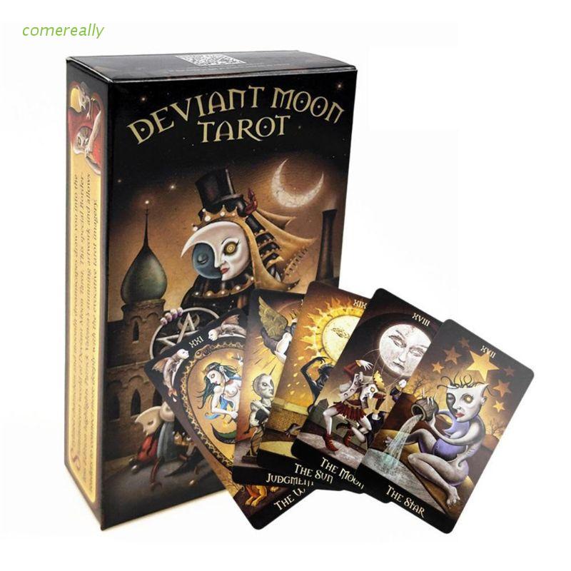 Bộ bài tarot Deviant Moon gồm 78 lá bằng tiếng anh