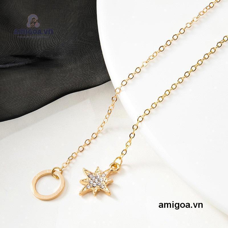 ✨✨Vòng cổ Kim Loại Mặt Hình Ngôi Sao Thời Trang