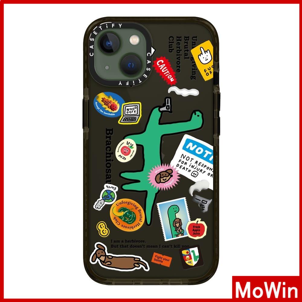 Ốp Điện Thoại Silicone Mềm Trong Suốt Vỏ Dày Chống Sốc In Hình Khủng Long Cho iPhone 13 Pro Max iPhone 12 Pro Max iPhone 11 iPhone7Plus