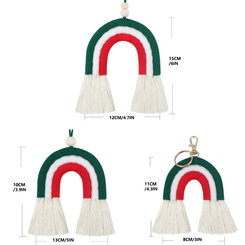 Cầu Vồng Treo Tường Trang Trí Giáng Sinh
