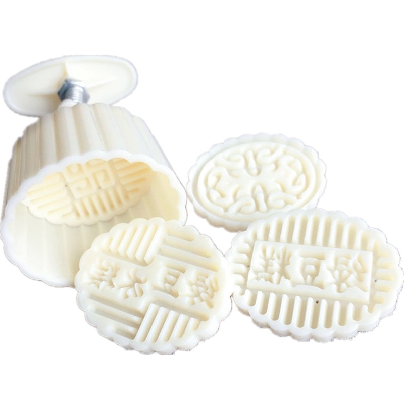 Khuôn Làm Bánh Trung Thu 50g Bằng Nhựa Tiện Dụng Diy