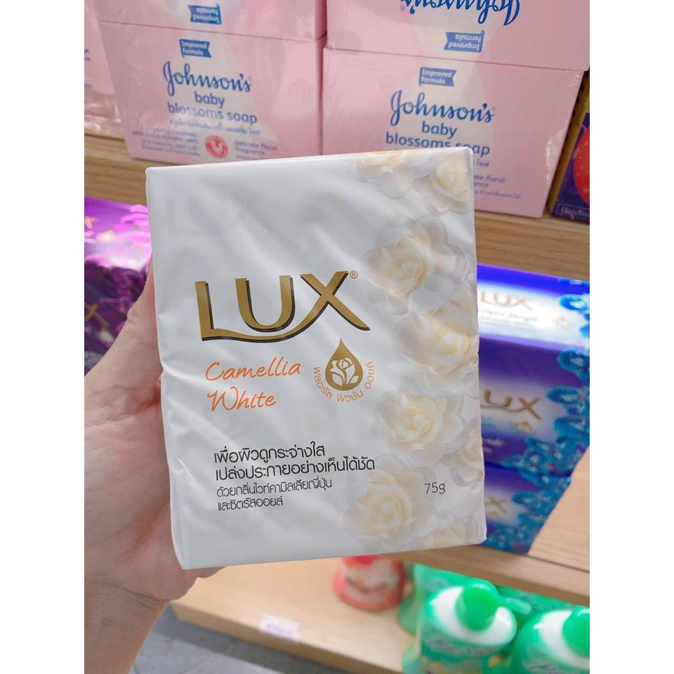 (COMBO 4 SOAP) Xà Phòng Tắm Lux Dưỡng Trắng Mịn Da Thái Lan 75g, 110g | BigBuy360 - bigbuy360.vn