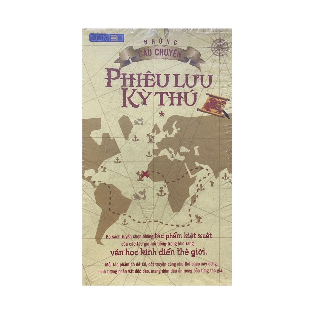 Sách - Những câu chuyện phiêu lưu kỳ thú ( combo 1 ) ( minh long )