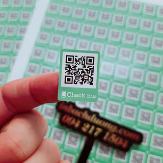 NHẬN IN TEM NHÃN MÃ COD QR-In Bạch Dương