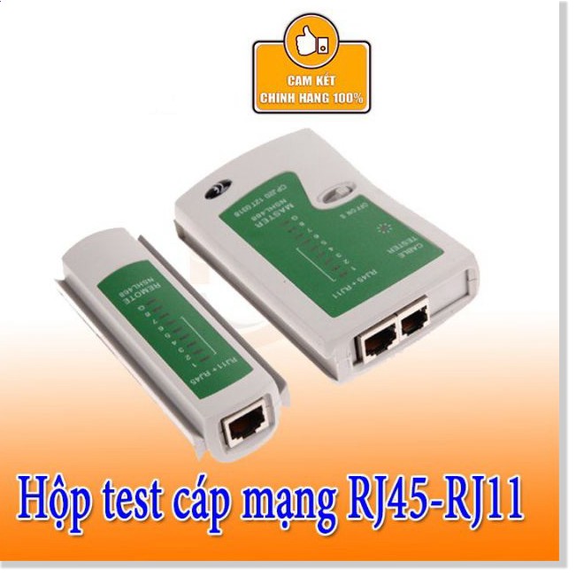 Bộ test cáp mạng RF45 và RJ11